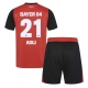 Bayer Leverkusen Amine Adli #21 Replike Domaci Dres za djecu 2024-25 Kratak Rukav (+ Kratke hlače)